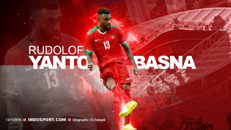 Pemain andalan Tim Nasional (Timnas) Indonesia Rudolof Yanto Basna. - INDOSPORT